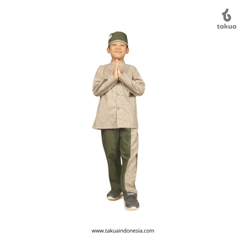 Baju Koko Anak Dhaffa by Takua