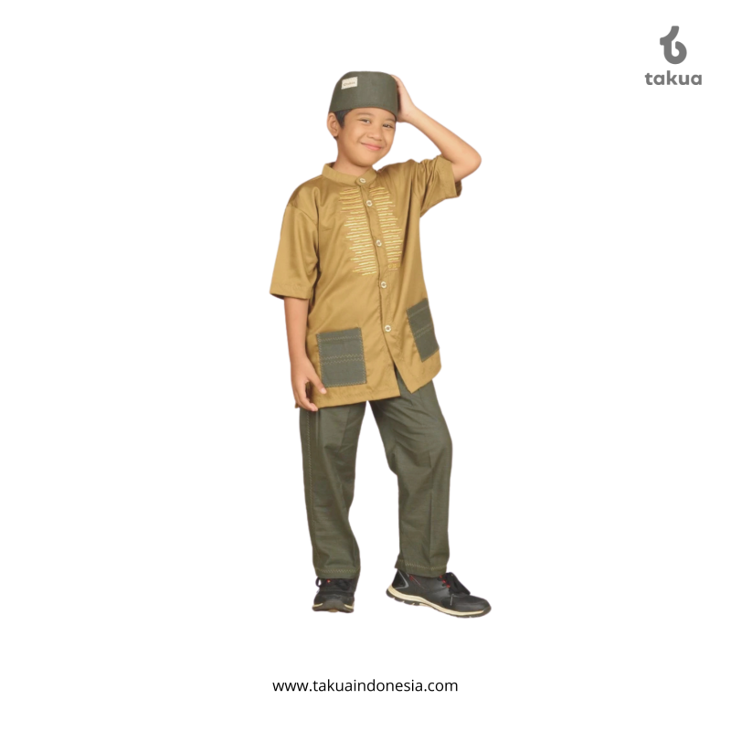Baju Koko Anak Dabith by Takua
