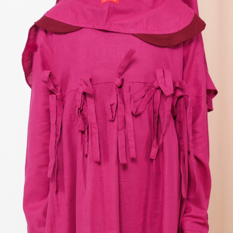 Gamis Anak PinkPolos by Takua - Gambar 5