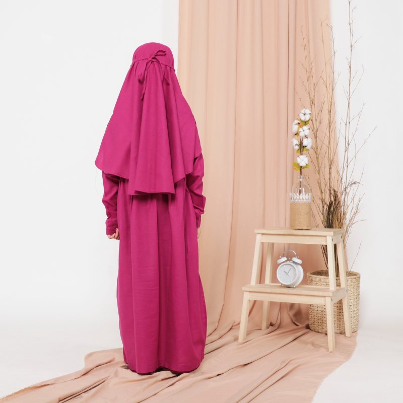 Gamis Anak PinkPolos by Takua - Gambar 8