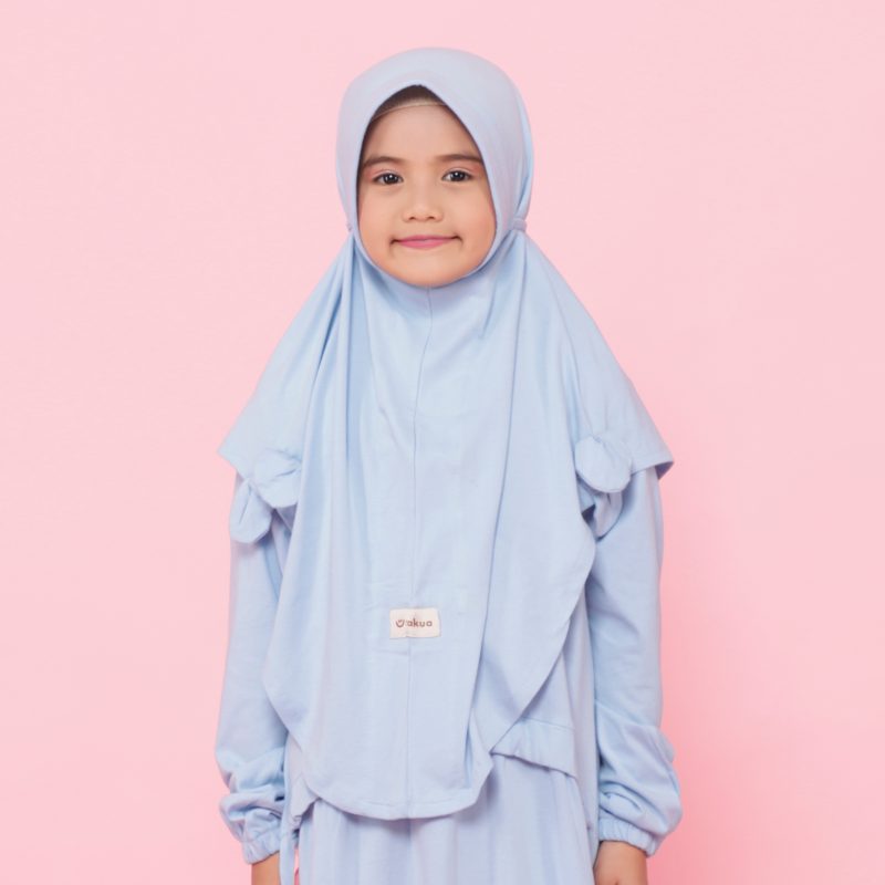 Gamis Anak Halo Blue by Takua - Gambar 6