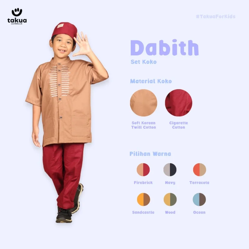 Baju Koko Anak Dabith by Takua - Gambar 6