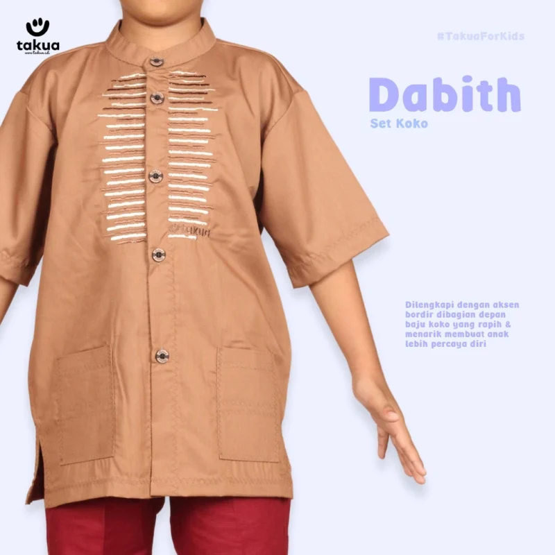 Baju Koko Anak Dabith by Takua - Gambar 4