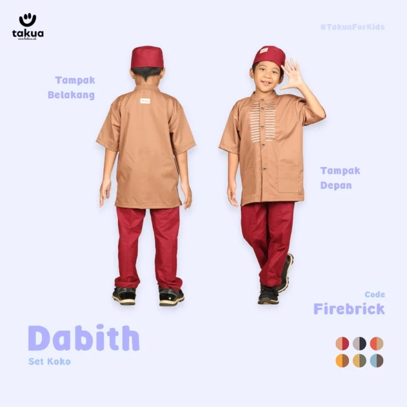 Baju Koko Anak Dabith by Takua - Gambar 9