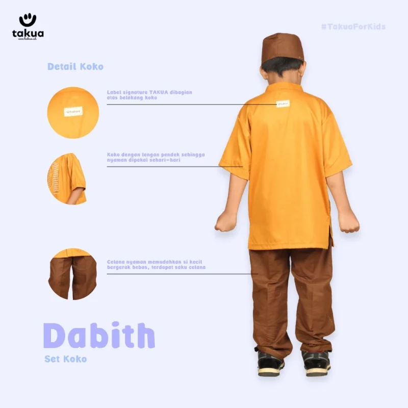 Baju Koko Anak Dabith by Takua - Gambar 5