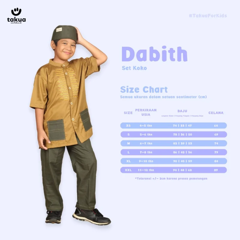 Baju Koko Anak Dabith by Takua - Gambar 7
