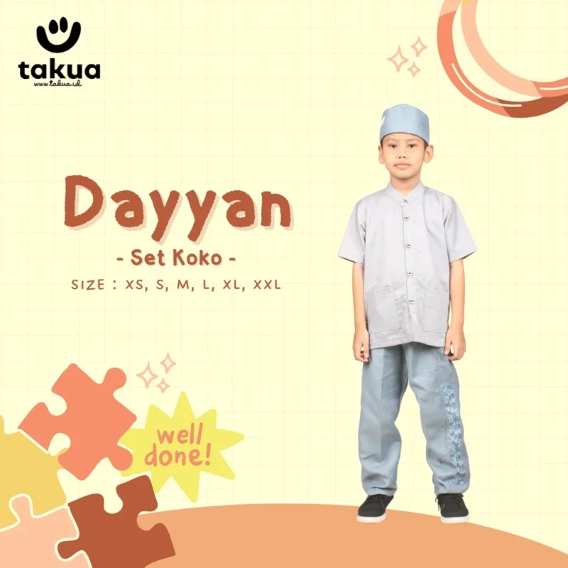 Baju Koko Anak Dayyan by Takua - Gambar 9