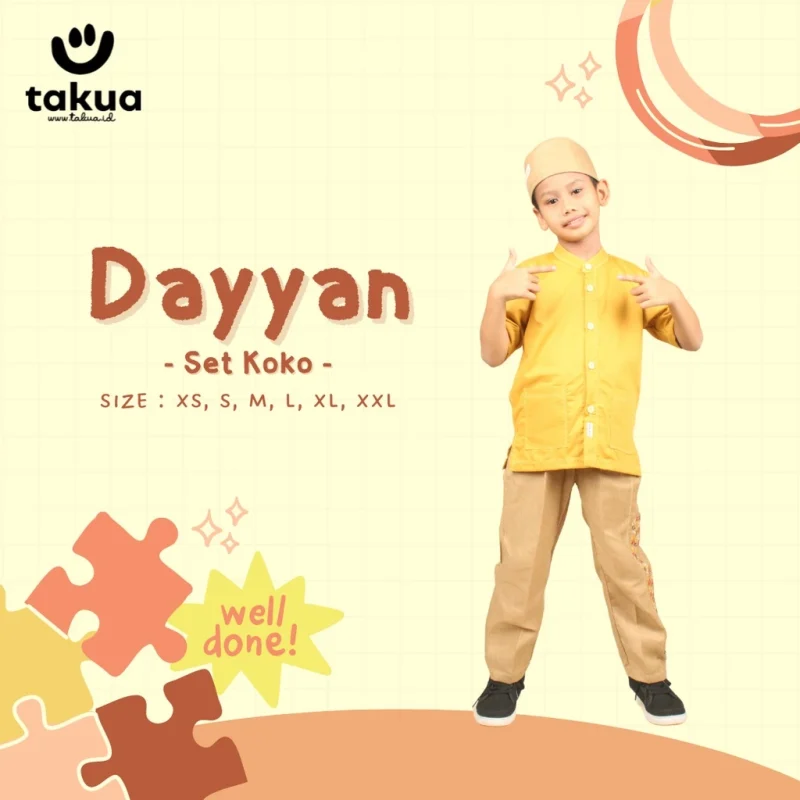 Baju Koko Anak Dayyan by Takua - Gambar 8