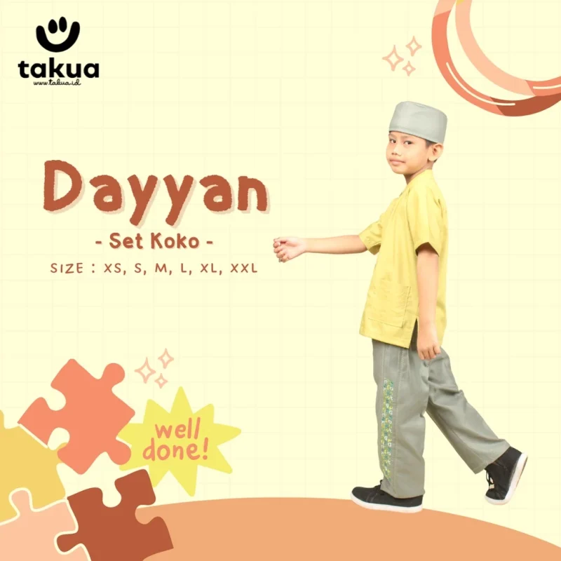 Baju Koko Anak Dayyan by Takua - Gambar 7